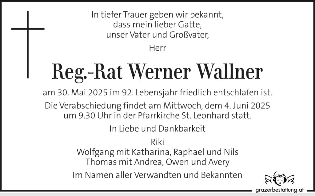 Pate - Werner Wallner